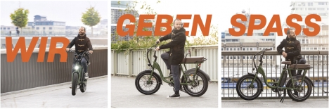 Rad Power Bikes setzt auf Territory - Im Vordergrund stehen die Botschaften „Wir geben Spass!" & "Gutes Rad ist nicht teuer!" – Foto: Territory
